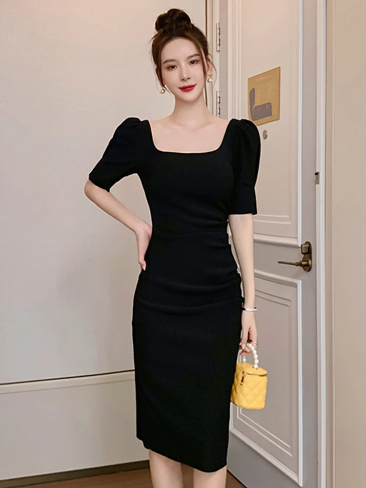 green emerald velvet dress HOMEYEE Women's Elegant Chic Bodycon Formal Dress B288 (S, Gray  Pattern+Black) at Amazon Women's Clothing store main image 1