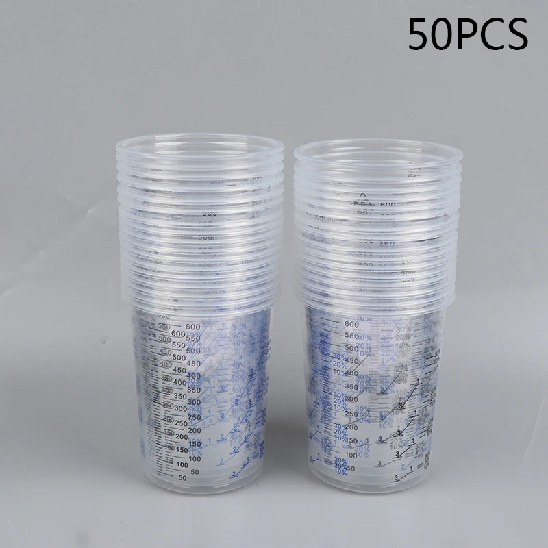Description Picture 2 of itemPlastic Cups Measuring Cup Paint Mixing Cup Paint Cup Measuring Cups Mixing Cups for Paint Cup Printed Pp Engraved