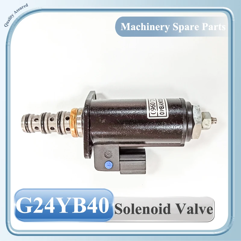 

KWE5K-31/G24YB40 YN35V00021F1 Solenoid Valve For For Kobelco SK100/120/200-3/6 SK200-3 Excavator