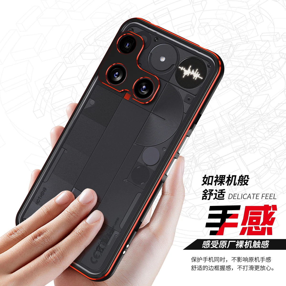 Premium Metal Bumper Frame Phone Case with Lens Protection and Durable Edges