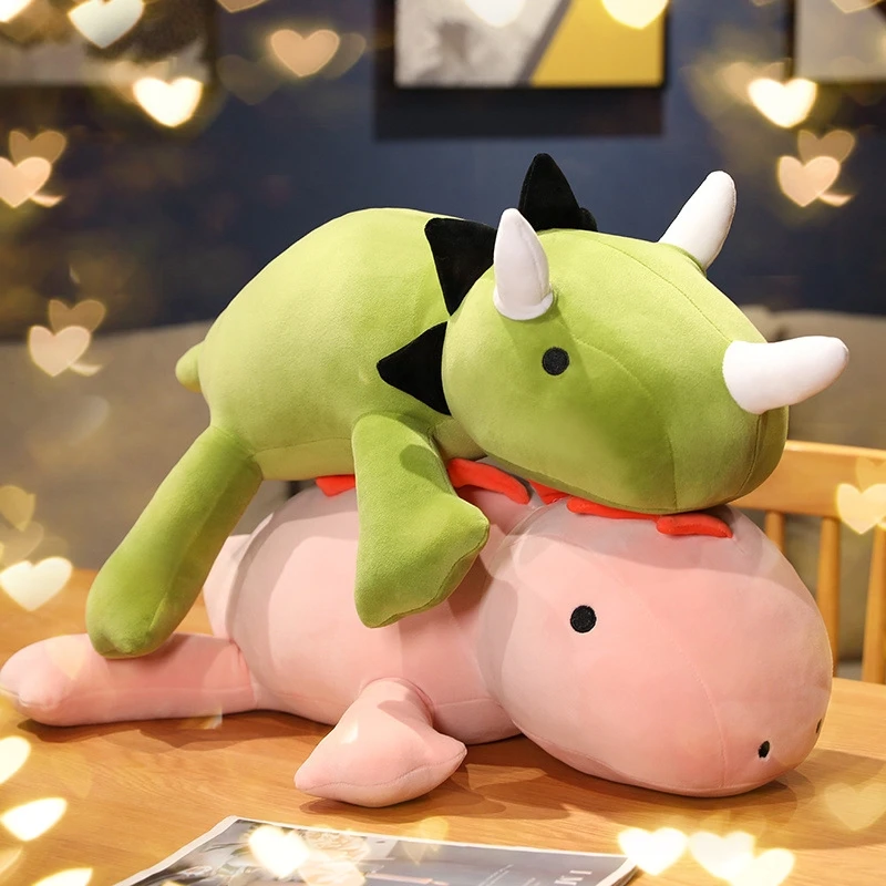 

38/60cm Huge Dinosaur Weighted Plush Toys Cartoon Cute Anime Game Character Plushie Animals Doll Soft Stuffed Plush Toy For Kid