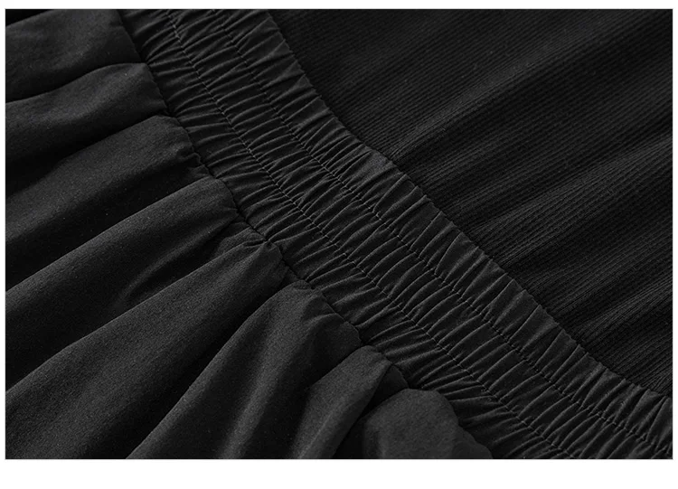 Dress Women Faux Two-Piece Design Versatile Summer New Square Collar Slim Fit Short Skirt Suitable For Petite 17 Dress Women Faux Two-Piece Design Versatile Summer New Square Collar Slim Fit Short Skirt Suitable For Petite