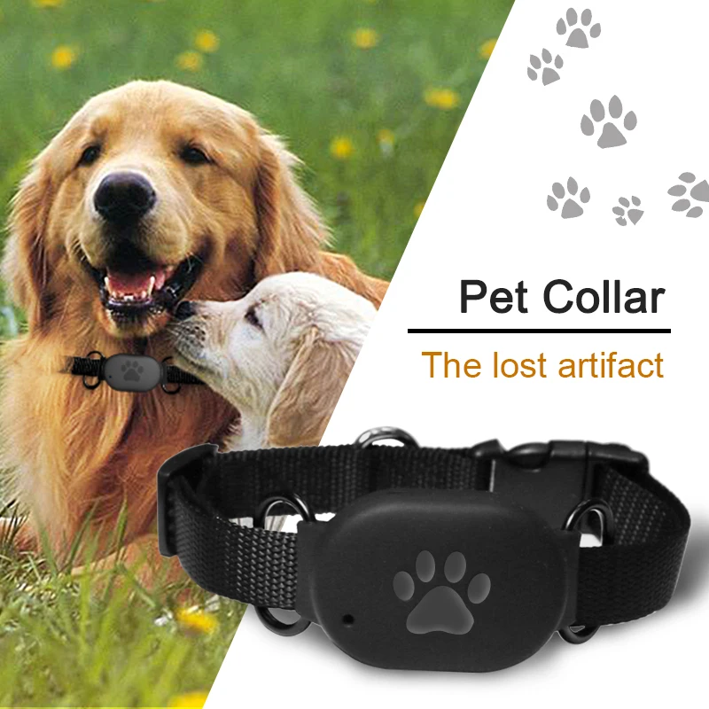 GPS Dog Tracker-Real-Time Location Collar, Waterproof & Rechargeable Pet Locator for Small/Medium Dogs
