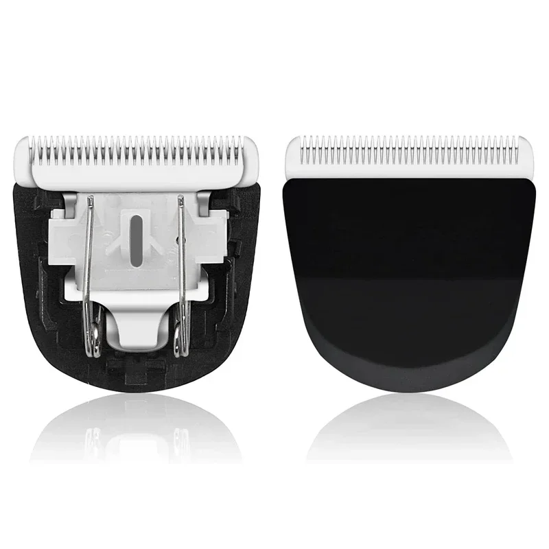 Lot De 2 Lames De Rechange Professionnelles Pour Tondeuse – #2068-300, Blanches, NEUF