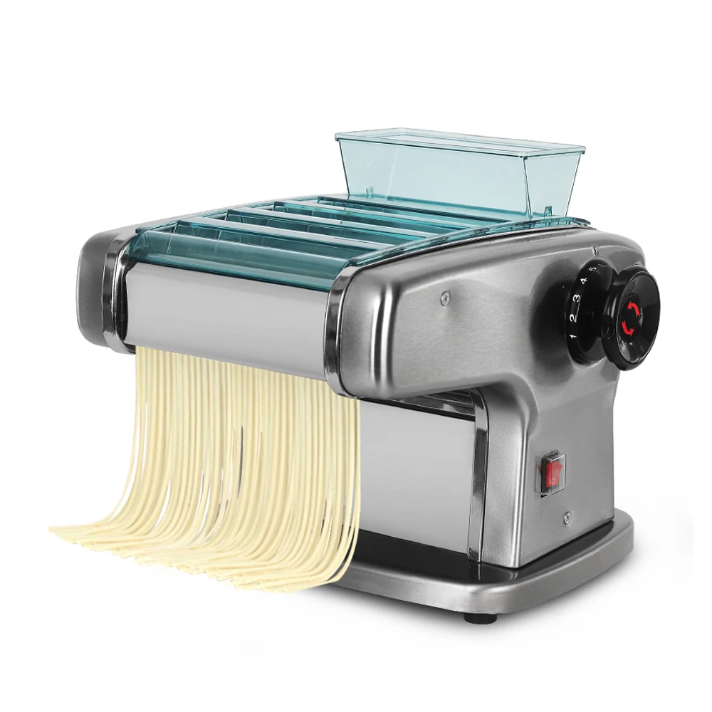 ITOP Noodle Machine Pasta Noodle Maker Machine Commercial Household Stainless Steel Spaghetti 2/ 3 /4 Cutter IT-FKM