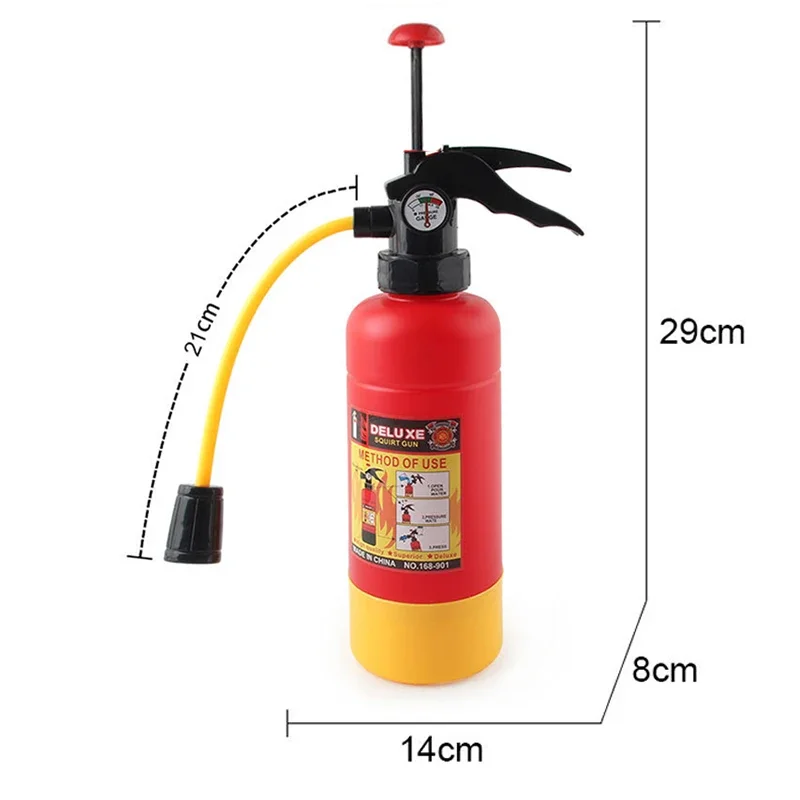 Fireman Extinguisher Water Guns Backpack Water Shooter-Blaster Beach Pool Toy Outdoor Kids Fireman cosplay Pistola Extinguisher 6