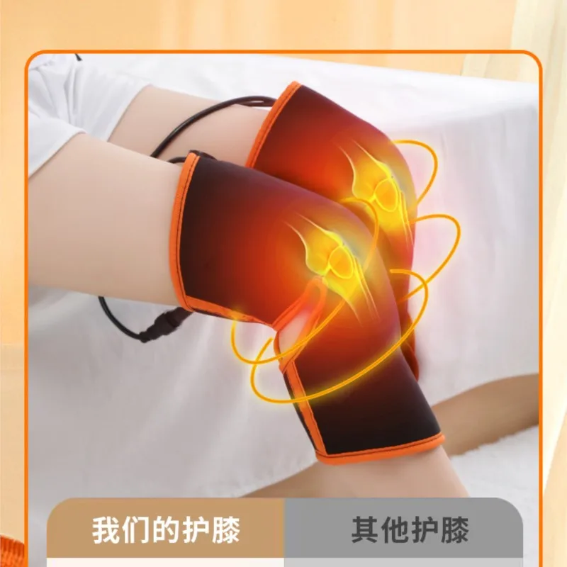 Timing hot compress calf massage moxibustion massager electric heating knee hip knee the human body