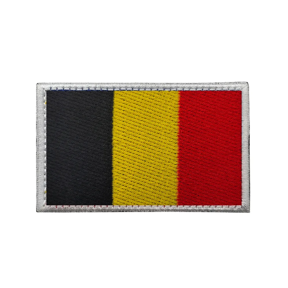 Stickerei-Flaggen-Patch GER FRA ESP UK EUTactical Klettverschluss-Patches Rucksäcke für Kleidung Militärarmee-Accessoires – Detail 11
