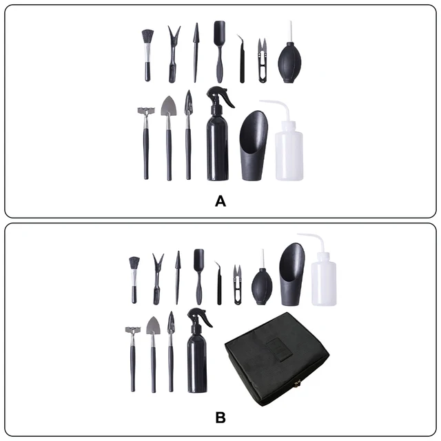 13 Darab Kerti Ültetvényes Növényi Szerszámok Palánta Miniatűr Csipesz - Image 5