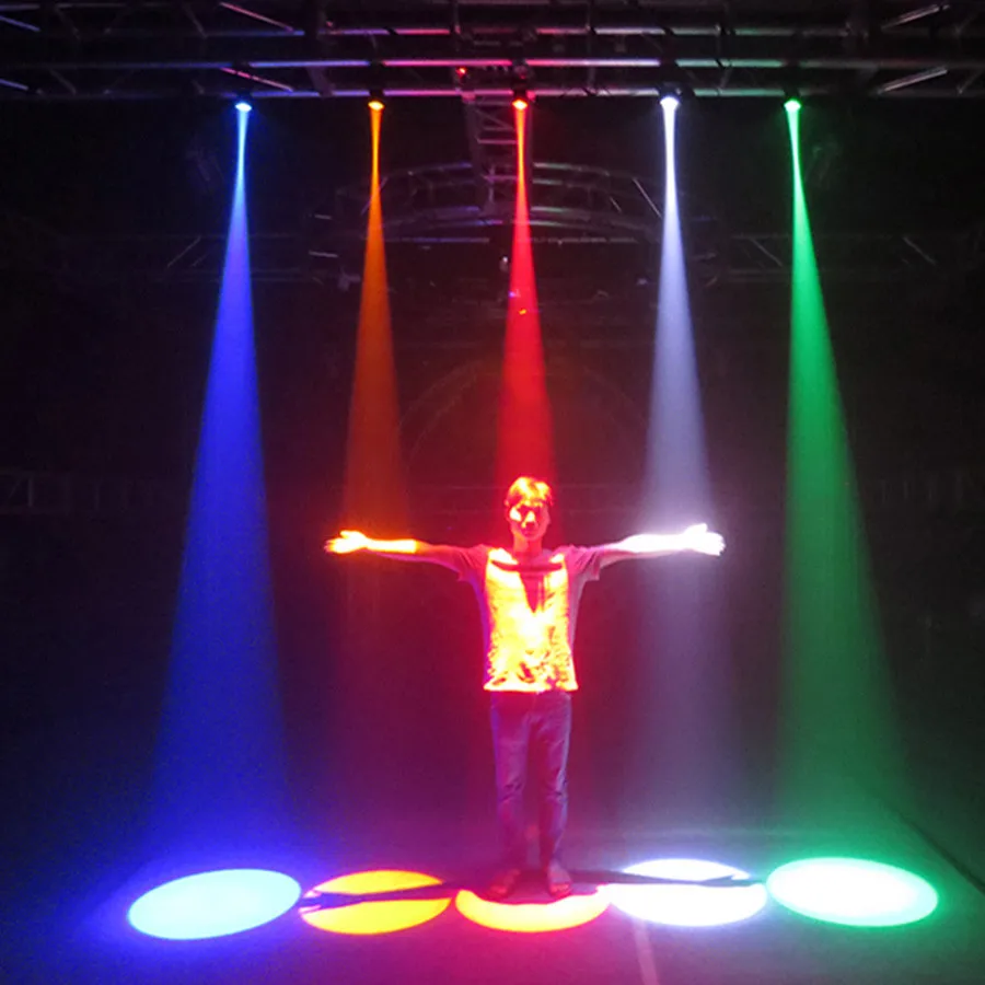 Faretto LED RGBW 70W Per Discoteca E Palco – Sfera Effetti Luci Con Telecomando – Coolighine