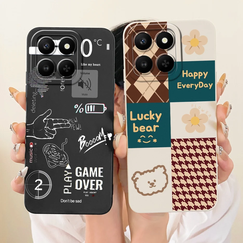 Luxury Sunflower Feather Painted Soft TPU Phone Case