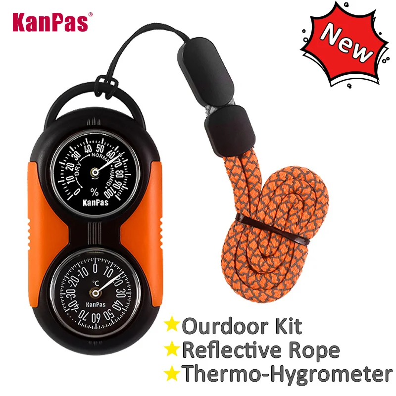 KANPAS Temperature Meter &Hygrometer / Quality Thermometer Hygrometer for Outdoors / Indoor and car/Thermohydrometer 5