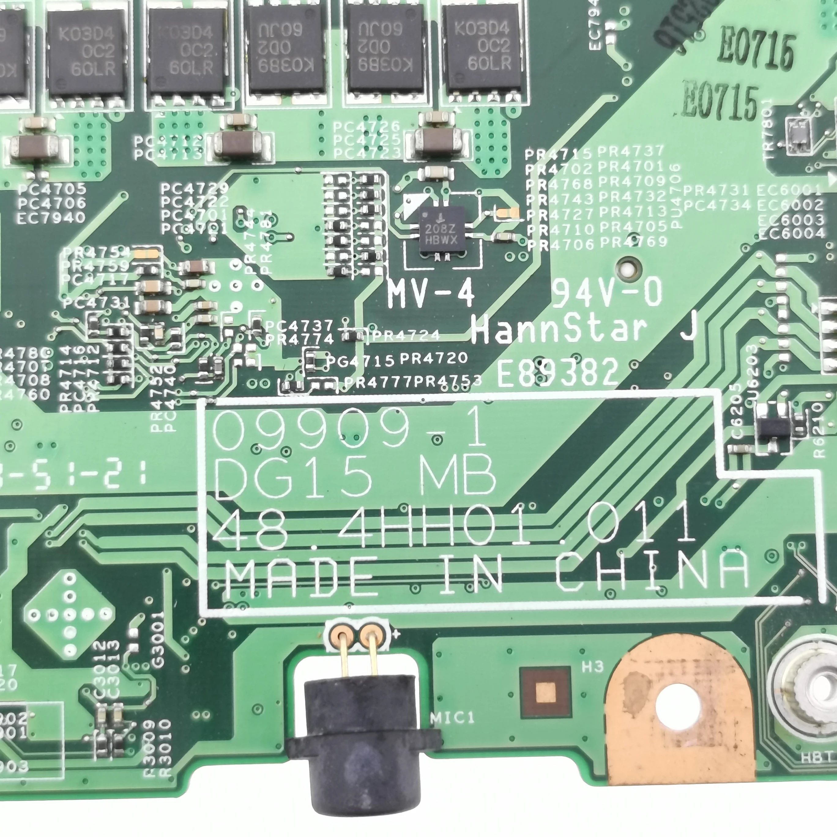 para Dell Inspiron Laptop Motherboard 099091 com Hd5650 1gb Gpu Hm57 100 Testado Cn0vx53t 0vx53t 15r N5010 Vx53tmotherboard - Imagem 6