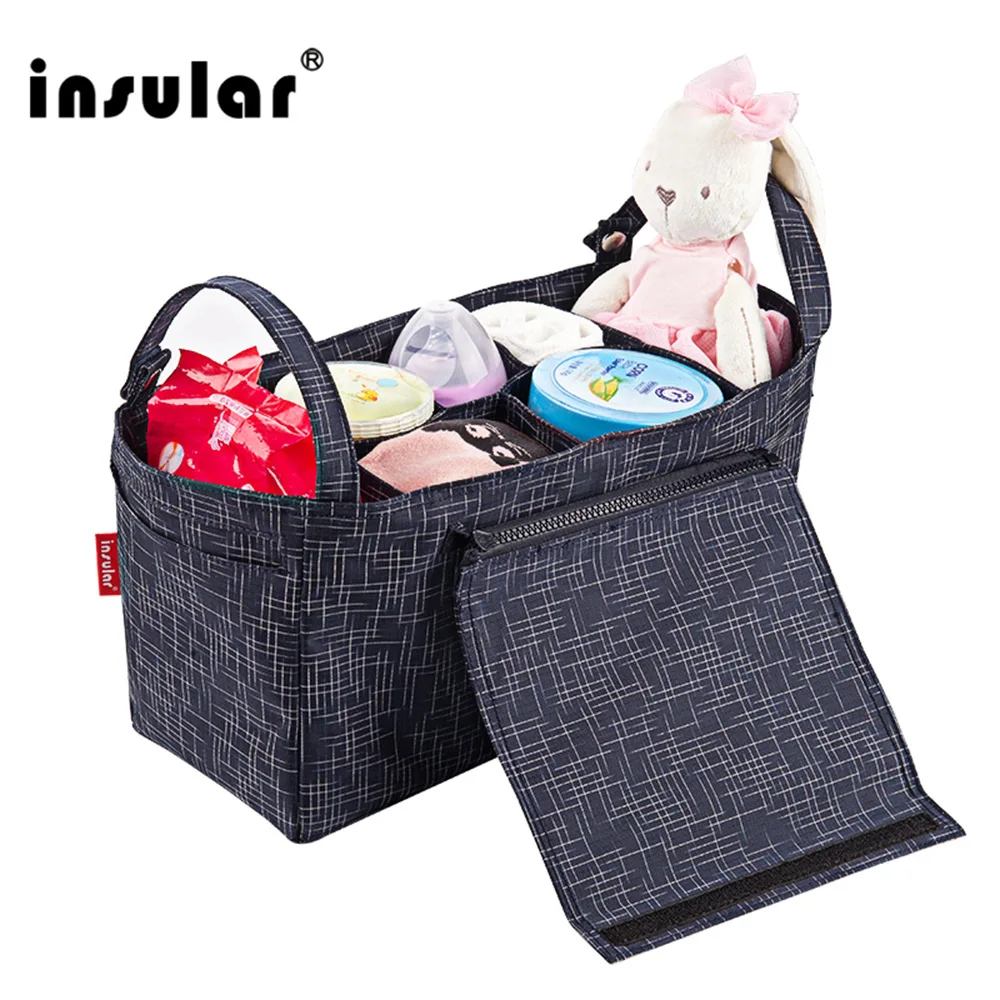 

Insular Waterproof Baby Nappy Bag Separated Mummy Diaper Stroller Changing Bag For Baby Care