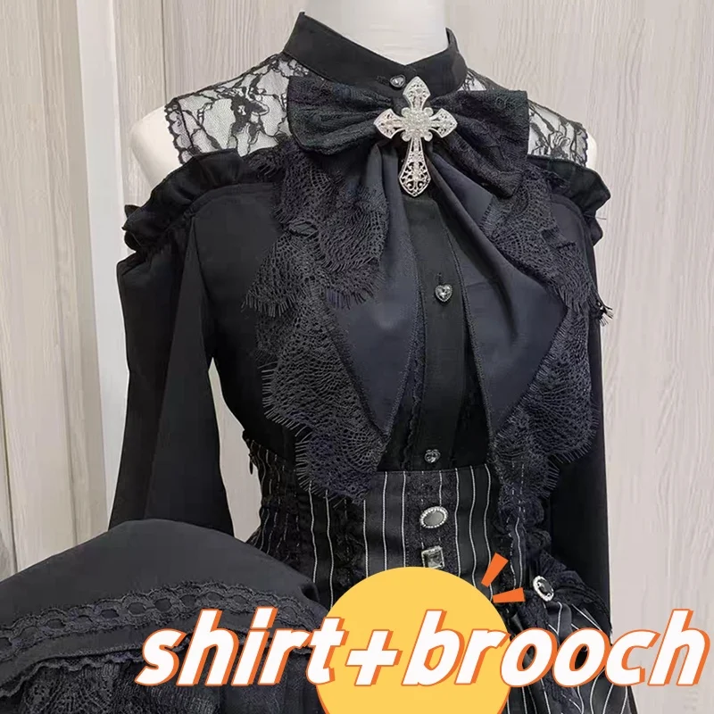 ตัวเลือกสินค้า เสื้อหวานสไตล์ญี่ปุ่น แขนยาว น่ารัก ใส่ไปไหนก็ปัง