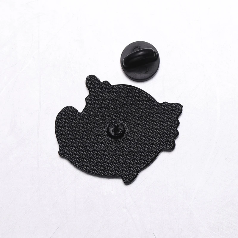 Walhai Katze Oktopus Emaille Pin Damen Accessoires Geschenke für Kinder Großhandel Abzeichen Tier Hüte Rucksäcke individuelle Broschen – Detail 2