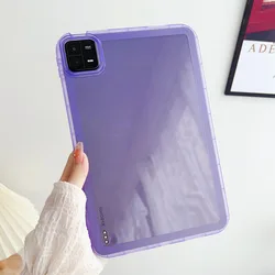 Soft TPU Anti - Drop Shockproof Protective Back Cover for Xiaomi Pad 8 8Pro (Purple)
