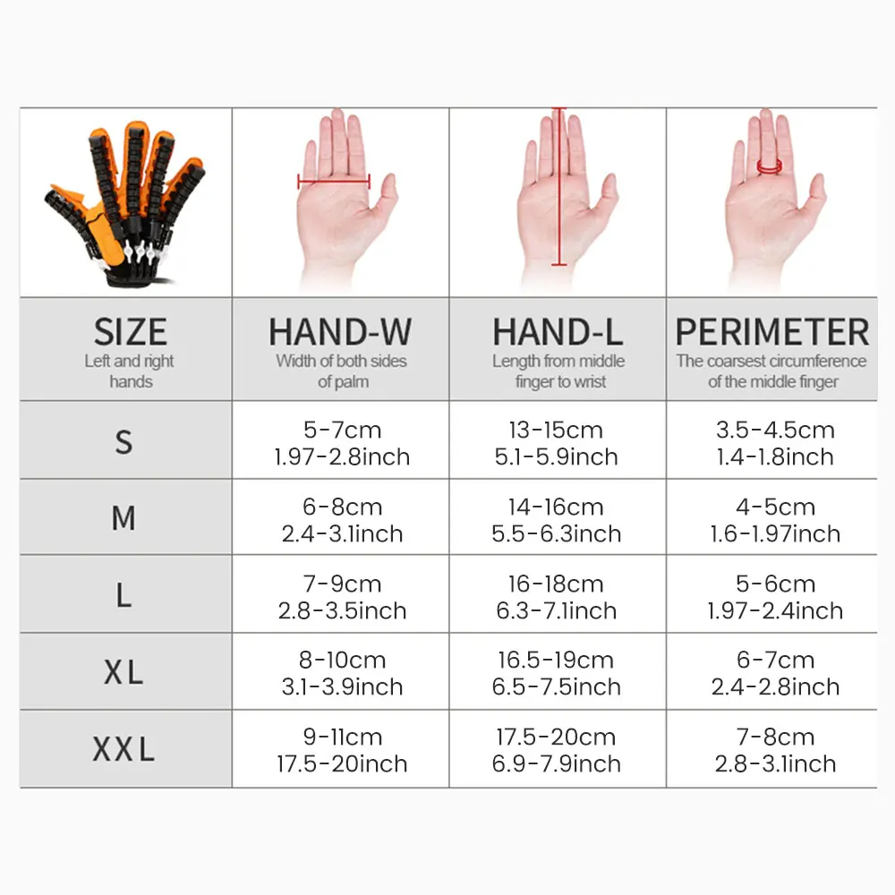 Hand Rehabilitation Robot Glove Stroke Rehabilitation Equipment Rehab Glove Robotic Hand Finger Exerciser Trainer hand rehabilitation glove