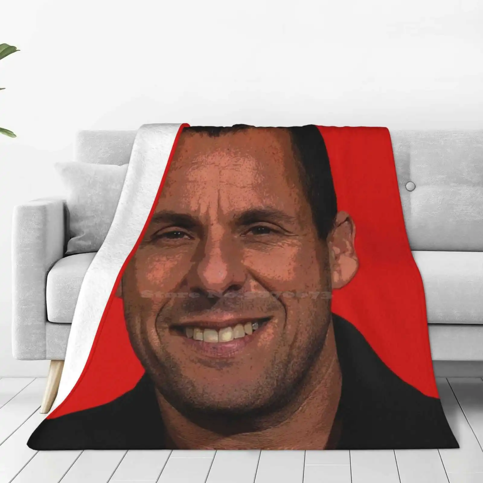 

Одеяло Adam Sandler, мягкое теплое портативное одеяло для путешествий, поп-арт, акварель, портрет Адама сандлера
