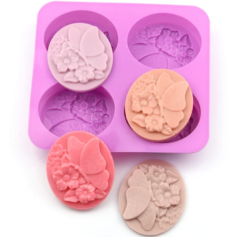 Rectangle Silicone Soap Molds Soap Making Supplies Sea Wave DIY Moulds