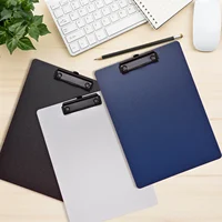 A4 File Folder Clipboard Writing Pad Memo Clip Board Clips Test Paper Storage Organizer School Supplies Office Stationary 3