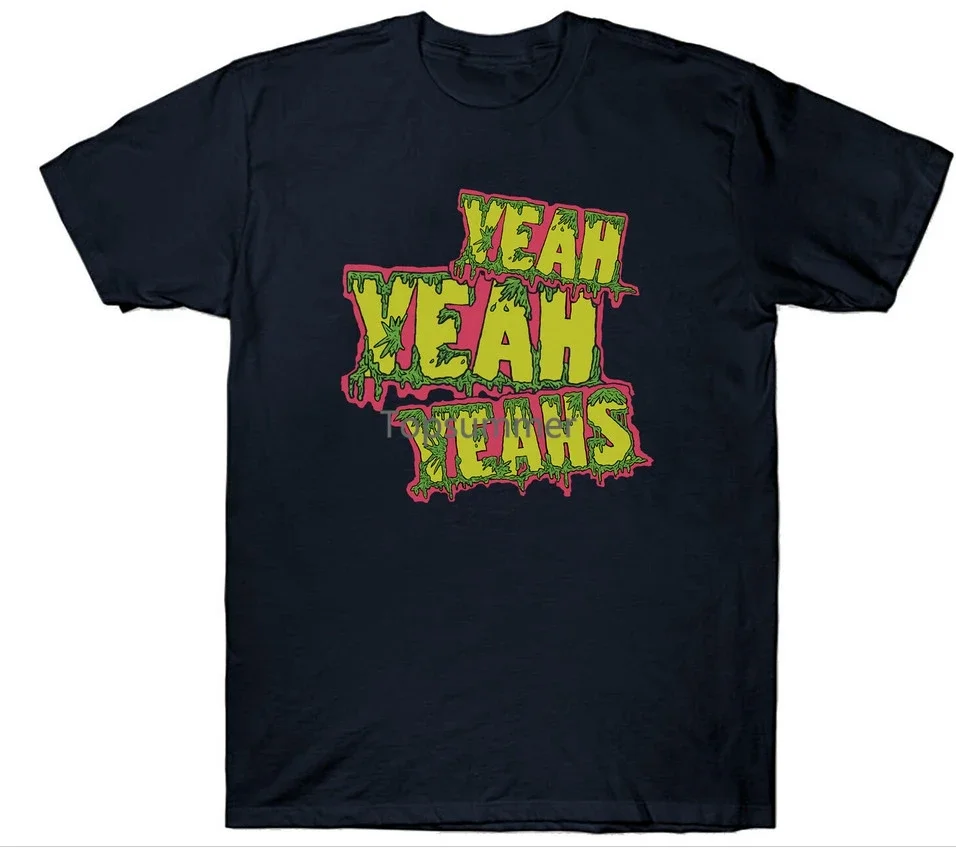 

Yeah Yeah Yeahs Band Punk Rock Men T-Shirt Black Cotton Unisex All Sizes Xx2081