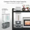 25 Lbs Rice Dispenser, Large Cereal Dry Food Storage Containers with Measuring Cup,BPA-Free Household for Kitchen Pantry 5