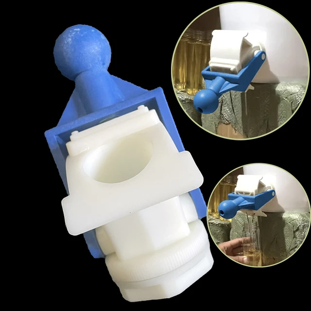 1Db Push Type Mézkapu Szelep Érintése A Vödör Tartályának Elszívó Áramlásához