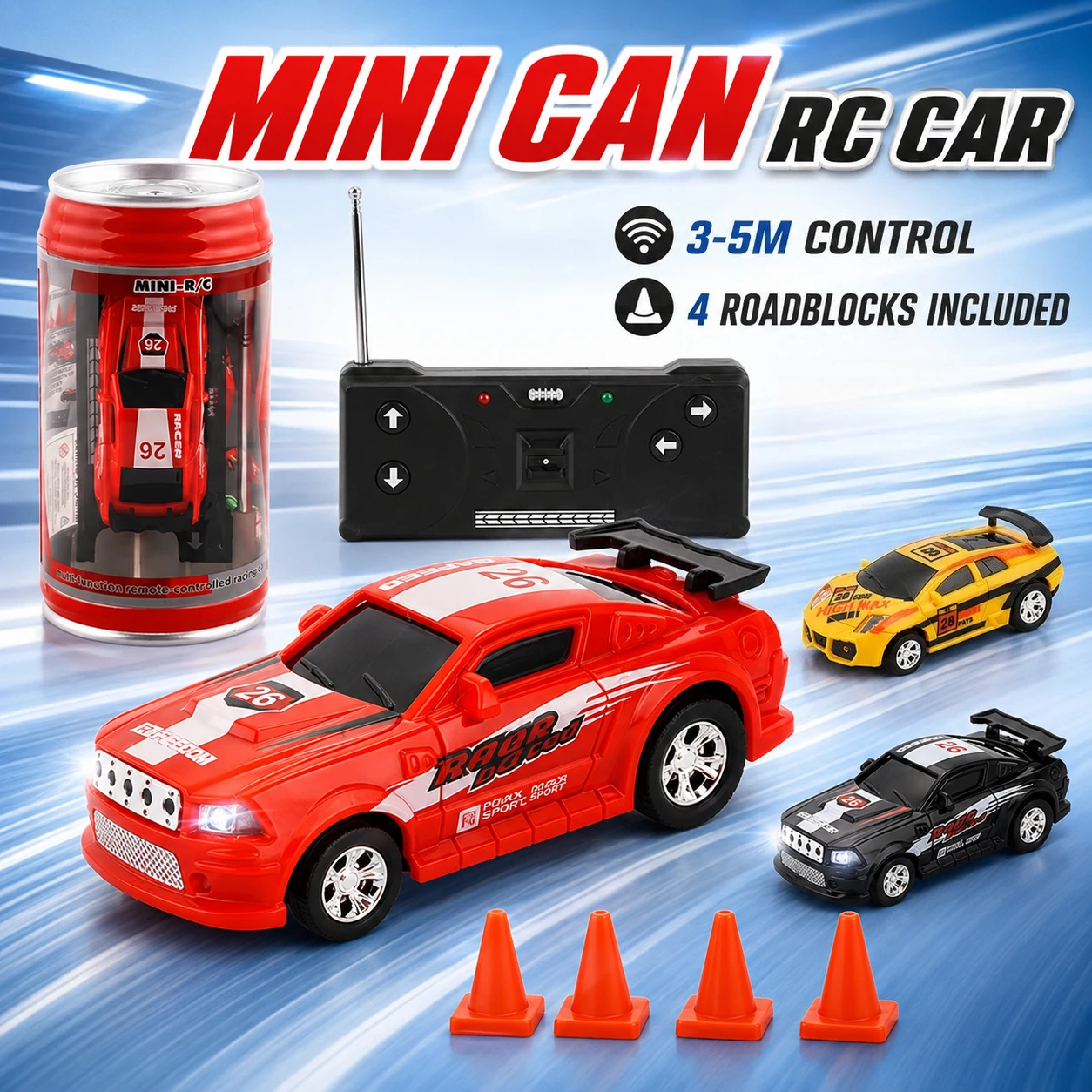 Voiture RC 4WD 35km/h 2.4GHz Radiocommandée Tout Terrain