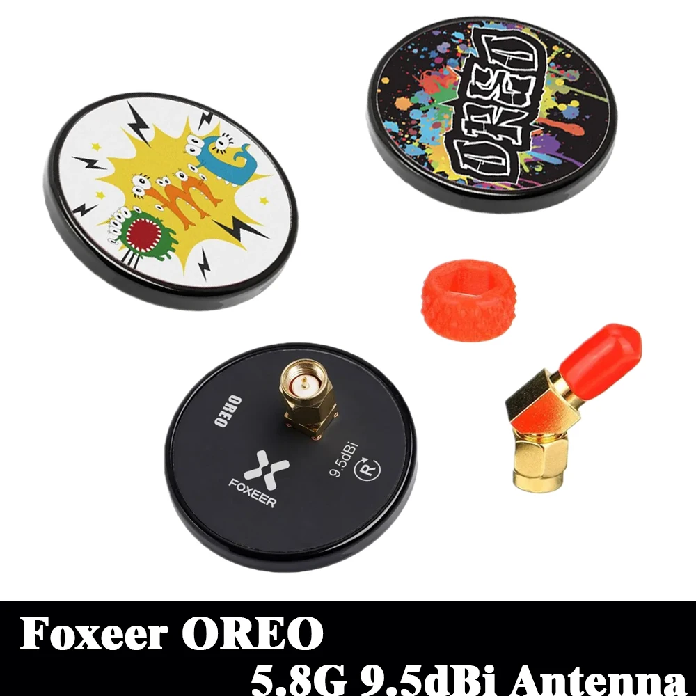 

Foxeer Oreo 5,8G 120 градусов дБи с высоким коэффициентом усиления патч FPV антенна 43x18 мм для FPV гоночного фристайла очки для монитора дрона запчасти «сделай сам»