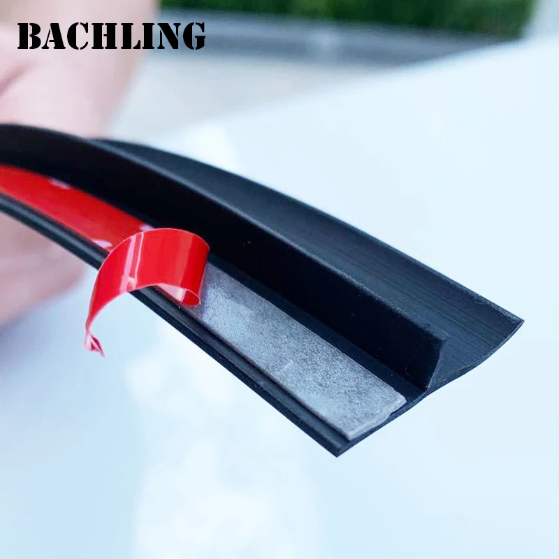 Universal Car Auto Trunk Lid Gap Seal Strip Waterproof Rubber Hood Gap Filler Auto Engine Cover Seal Strip