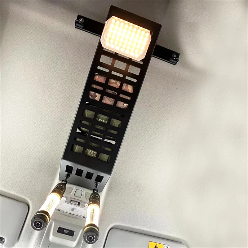 Car Storage Gadget Car Storage Bin Car Luggage Basket Roof Inner Storage For Suzuki Jimny JB64 Sierra JB74W Car Roof Inner Storage Interior Accessories