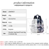 Fashion Flower Pattern Design Ladies Backpack Multifunctional Women's Anti-theft Backpack Small Ladies Shoulder Bag Bolso Mujer 4