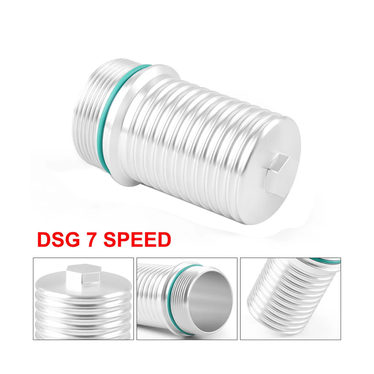 For VW Filter Housing for Audi DSG 7 Speed DQ380 DQ381 DQ500 Shell Transmission Filter Cover Aluminum Alloy Cover