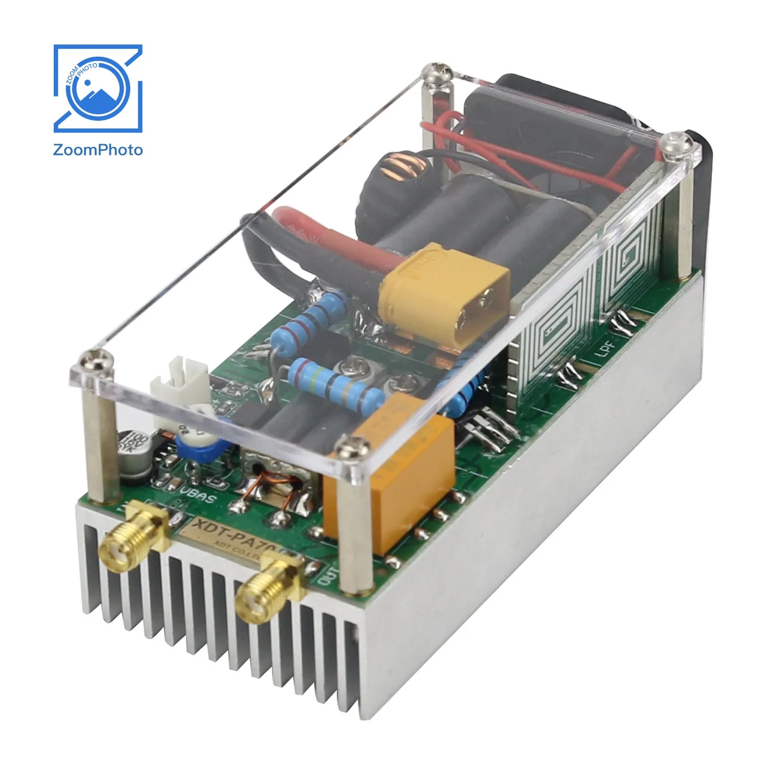 PA100 100w 3~30Mhz Shortwave Power Amplifier HF Amplifier RF for X5105 G90S G1M w/Case