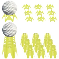 20Pcs Plastic Golf Tees Reusable Lightweight Simulator Portable Golf Mat Tees for Home Outdoor Indoor Turf and Driving Range 1