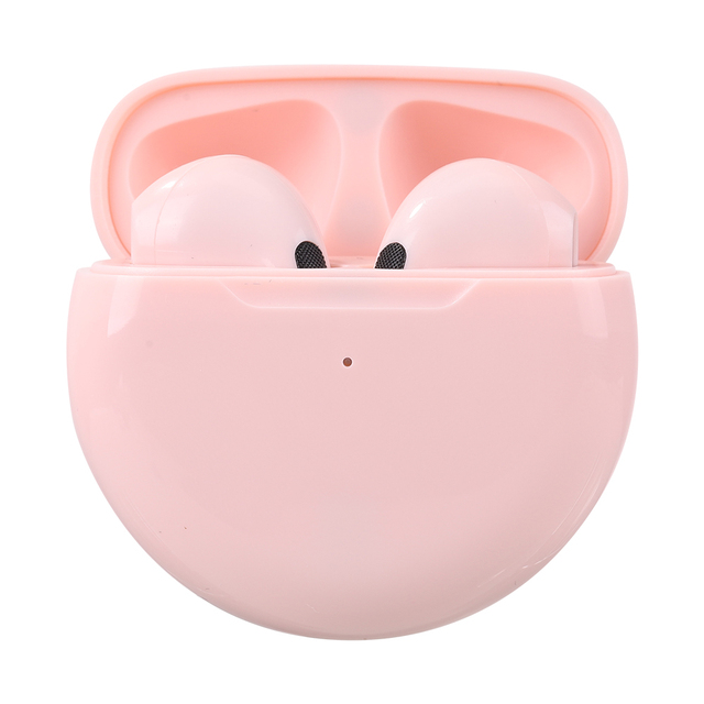 6 TWS Wireless Earphone Bluetooth Headphones Portable HiFi Sport Headset with Mic for iPhone Xiaomi Huawei All Smartphone