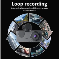FHD 1080P 2Inch Car DVR Dash Cam 3 Lens Night Vision Rear View Camcorder Auto Camera Vehicle Accessories - Image 4