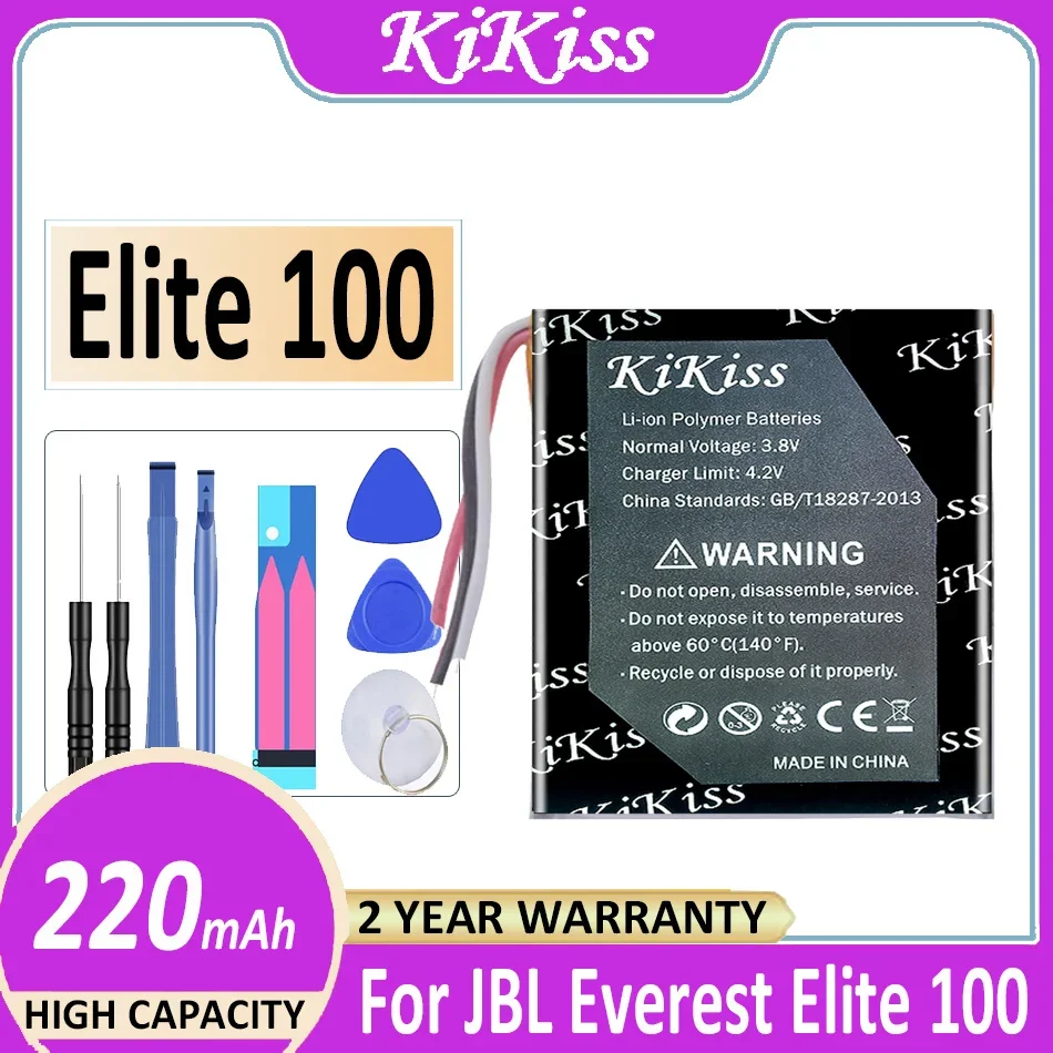 

Аккумулятор KiKiss Elite100 220 мАч для цифровой батареи JBL Everest Elite 100