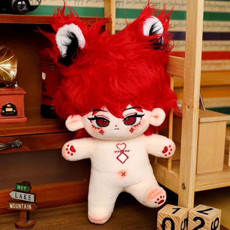 thumbnail image 1 of Muñeca de algodón de felpa Kawaii para niñas, muñeco de súper estrella de peluche, lindo cuerpo gordo, vestido de mariposa, puede cambiar la ropa, regalo, 1 of 5