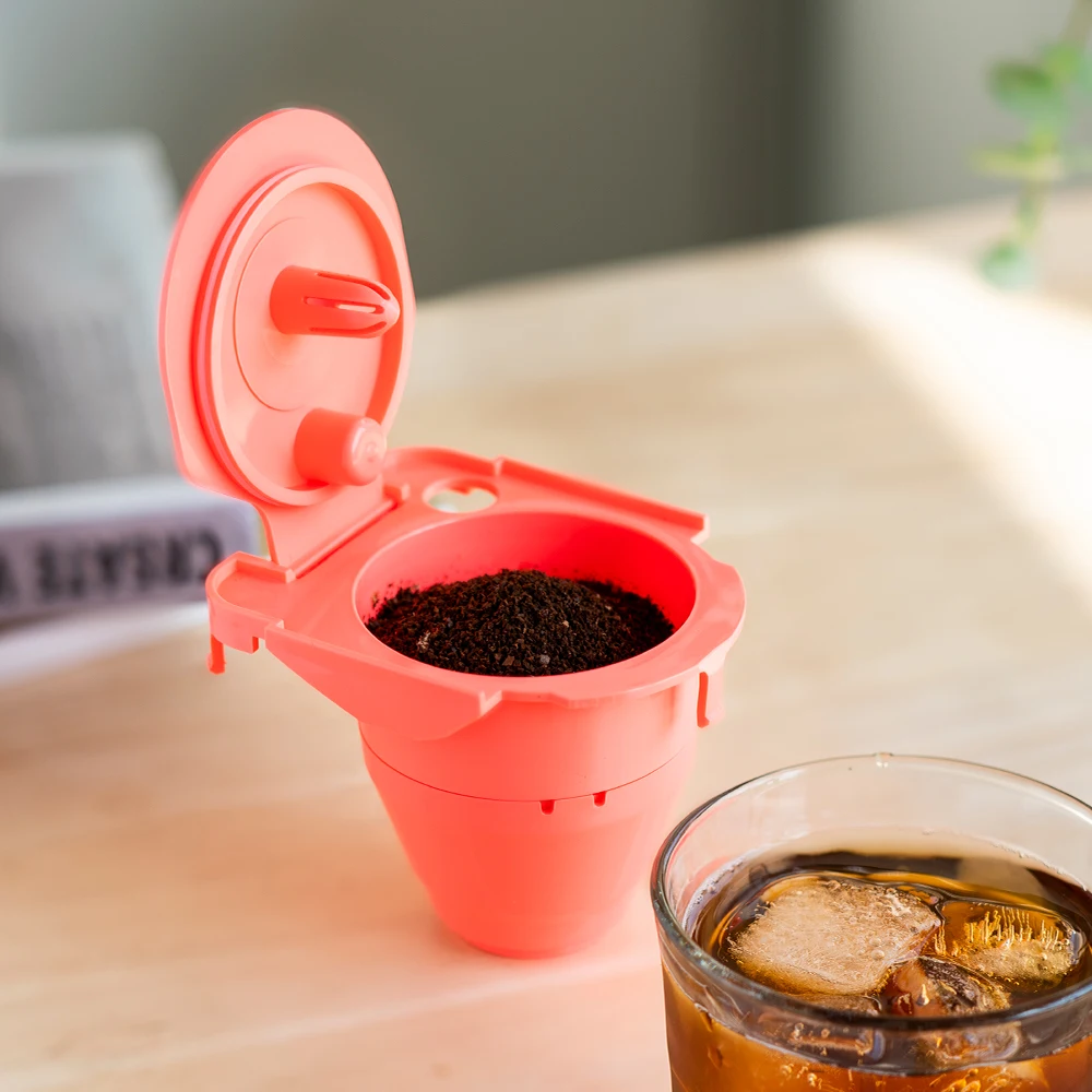 Icafilas Reusable Keurig adapter ECOFriendly Refillable Cup For Keurig