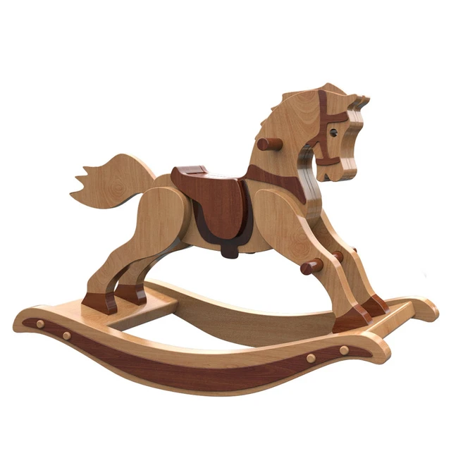 Antique 1890 Rocking Horse for Toddlers Wood Toy Plans