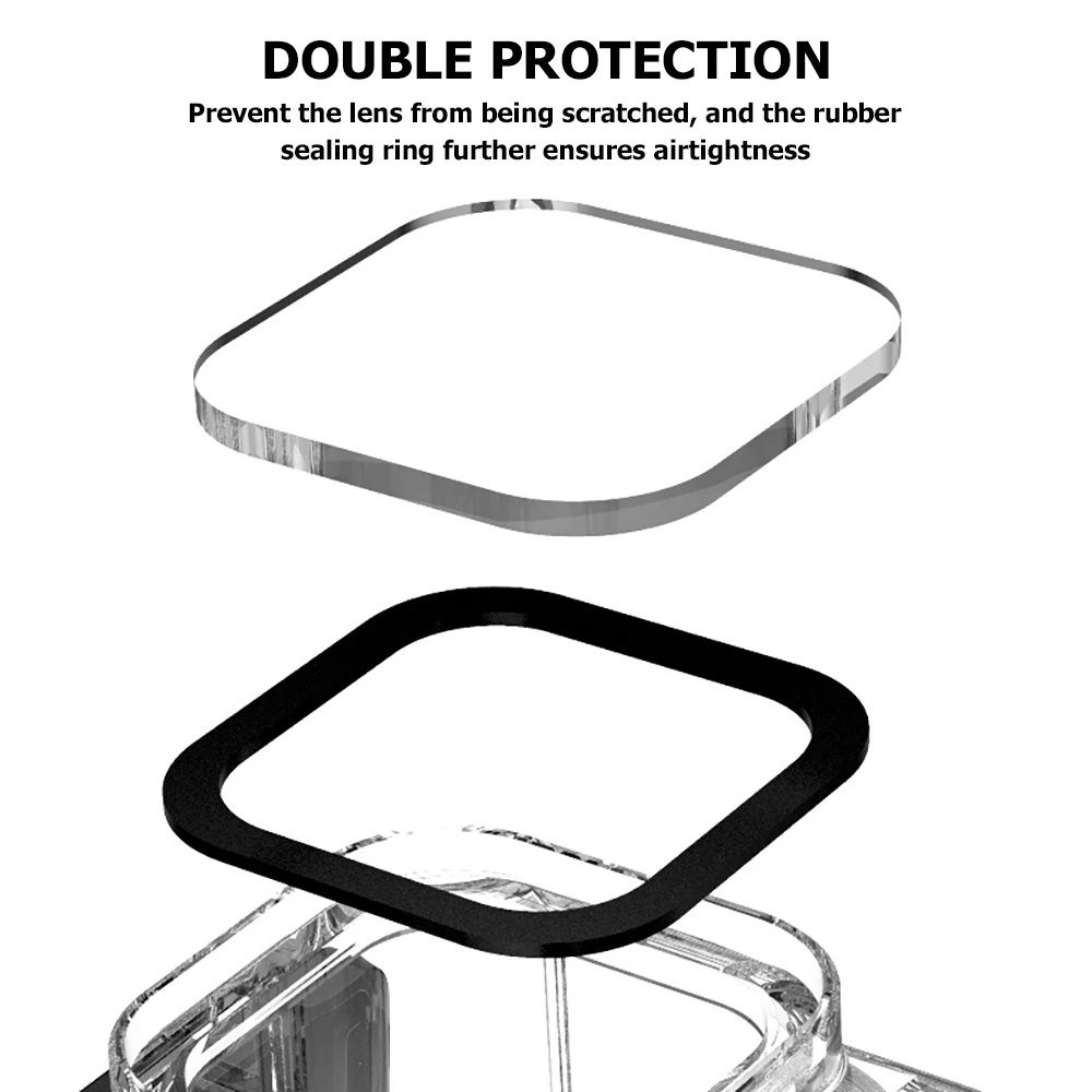 Boîtier étanche GoPro Hero 13-9 60m avec support