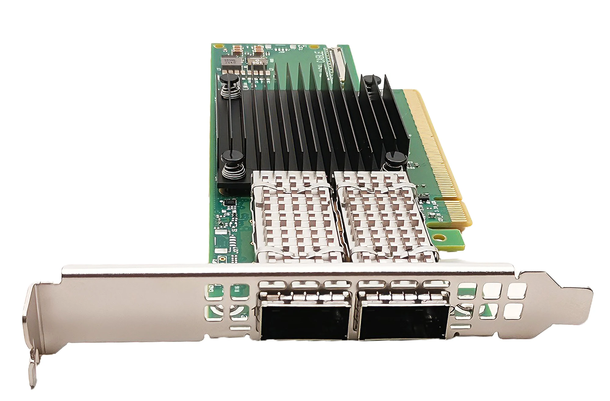 Mellanox ConnectX-6 MCX653106A-ECAT 인피니밴드 이더넷 어댑터 카드 (HDR100, EDR IB 및 100GbE), 2 * QSFP56 포트 PCIe x16, 100Gbps, 신제품
