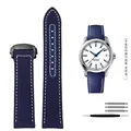 Blue white-black