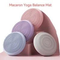 Thickened PVC Yoga Balance Mat Inflatable Massage Seat Cushion Explosive Proof Balance Ball Fitness Training Equipment