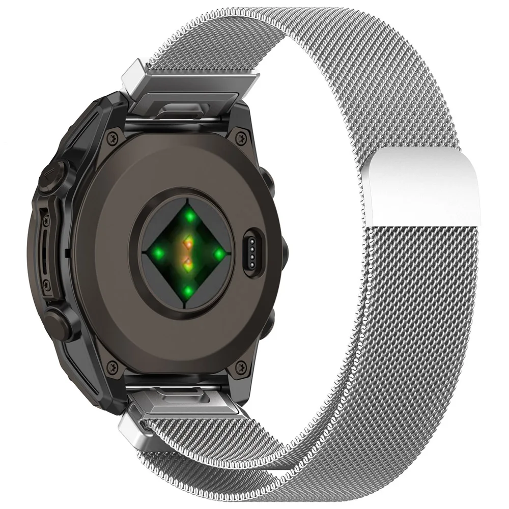 Milanese Magnetic Loop Stainless Steel Replacement Strap for Smartwatch Wristbands