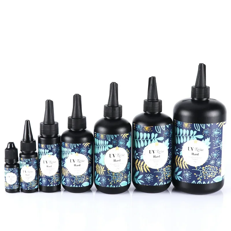 UV Resin Glue 20g/50g/100g Epoxy Resin and UV Lamp High Transparency Fast Drying and High Hardness for DIY Jewelry