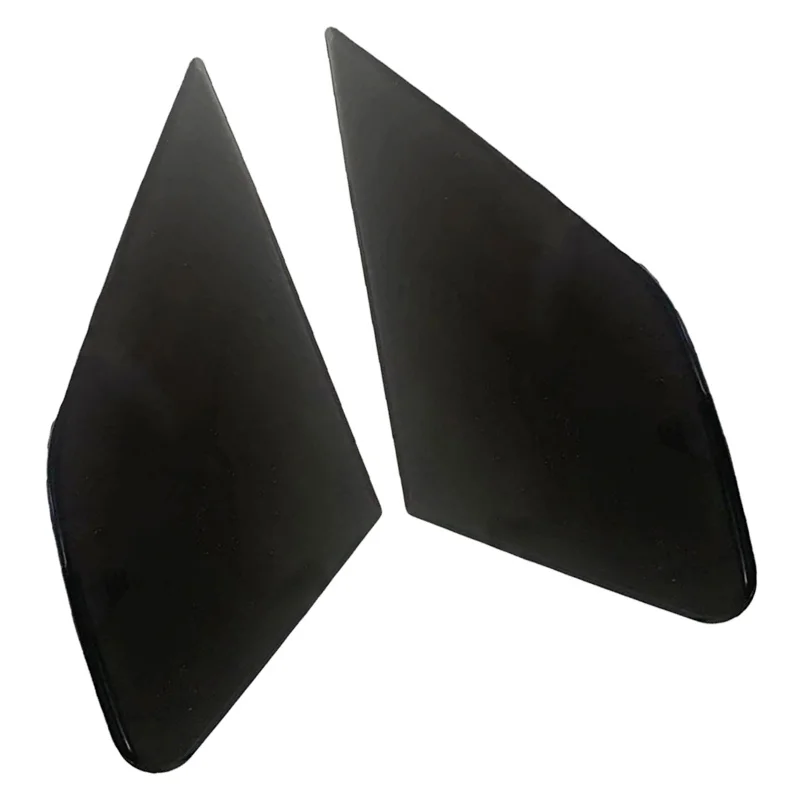 

75490-TF0-Y01 1 Pair Front Fender Door Pillar Garnish Window Glass Plate Cover Trim 75495-TF0-Y01 Fit For Honda Fit 2009-2013