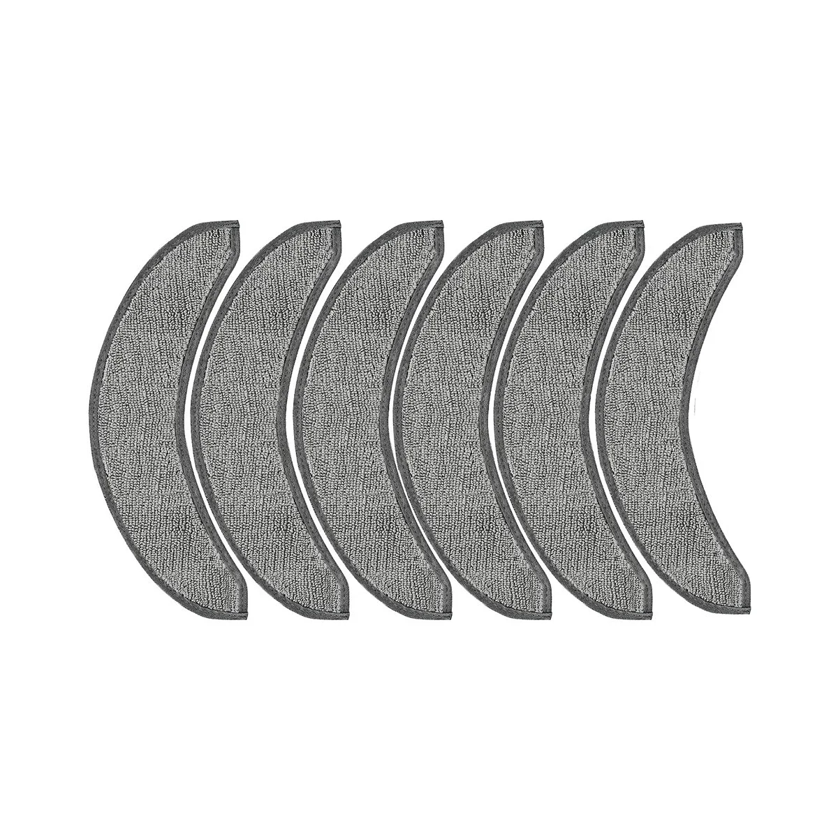 

Набор сменных насадок для швабры iRobot Roomba, комплект из 6 предметов для робота-пылесоса, многоразовые аксессуары из микрофибры для мытья полов